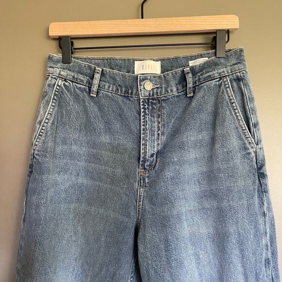 Rails Speedway Cargo Pant in Breezy Blue Relaxed Slouchy Boyfriend Jeans Size 25 - Picture 7 of 16